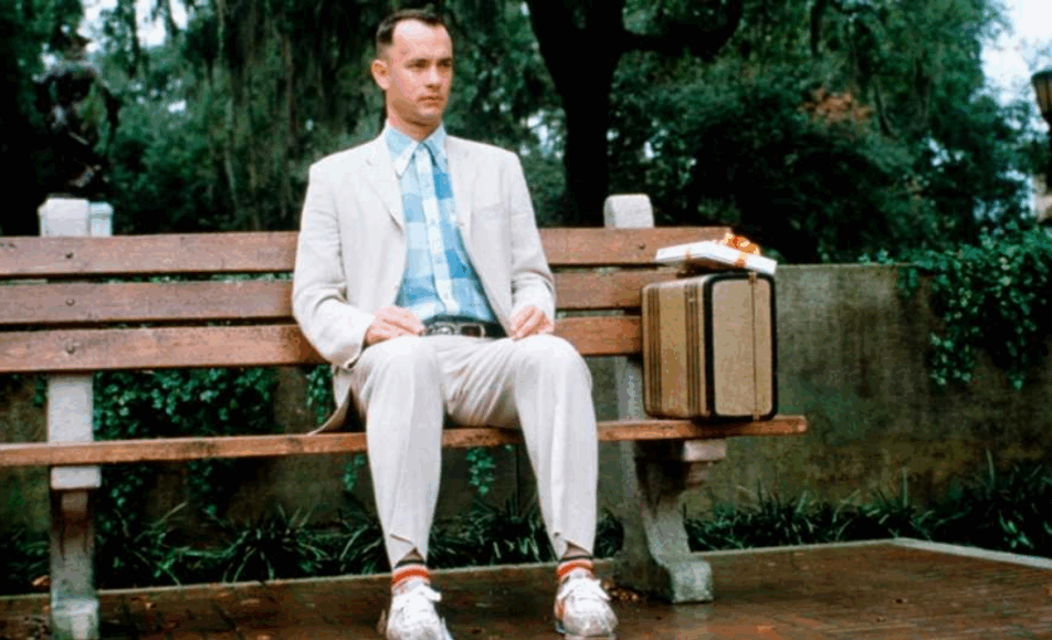 forrest gump na ławce